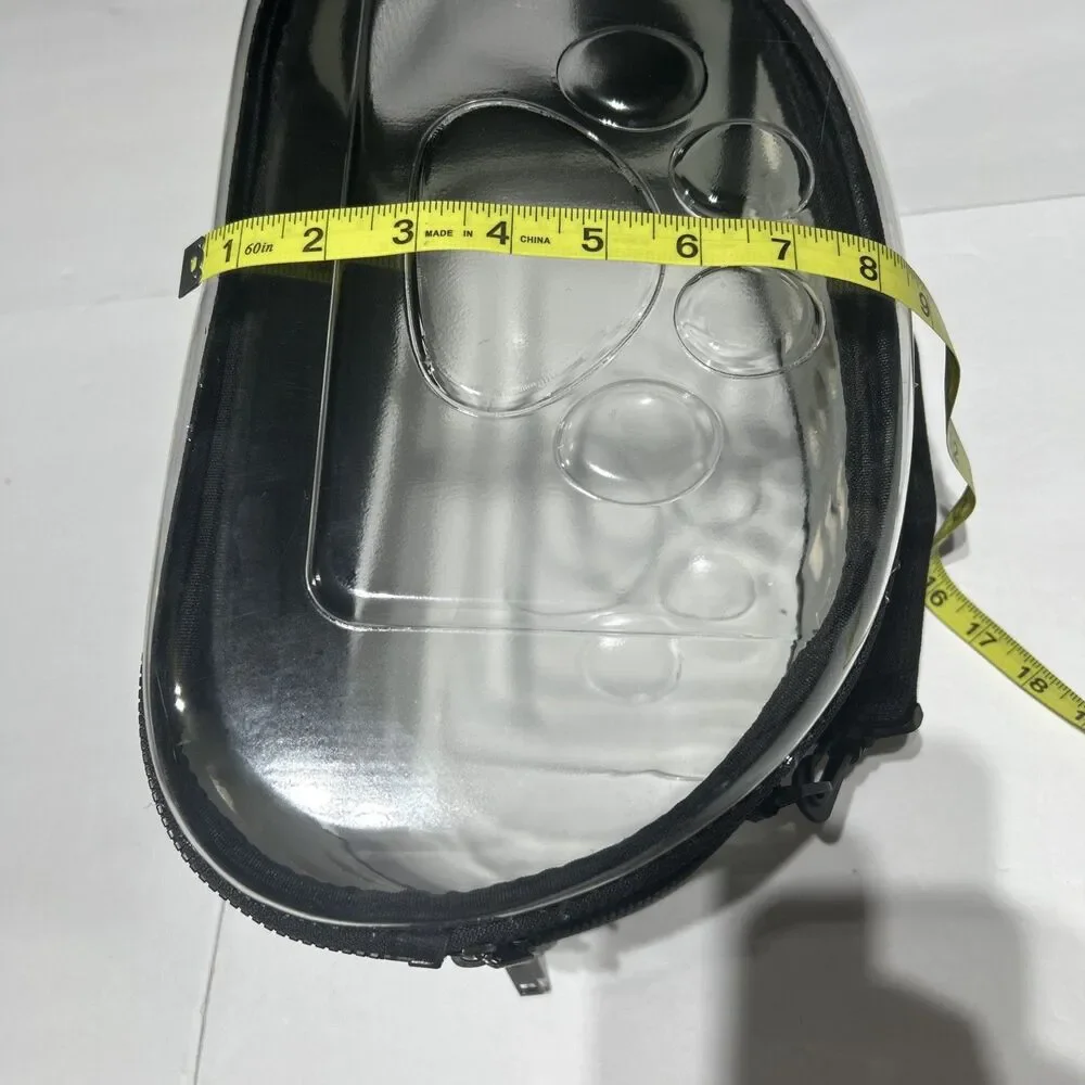 Portable Clear Pet Carrier Bag for Cat or Small Dog Breathable Travel Tote
